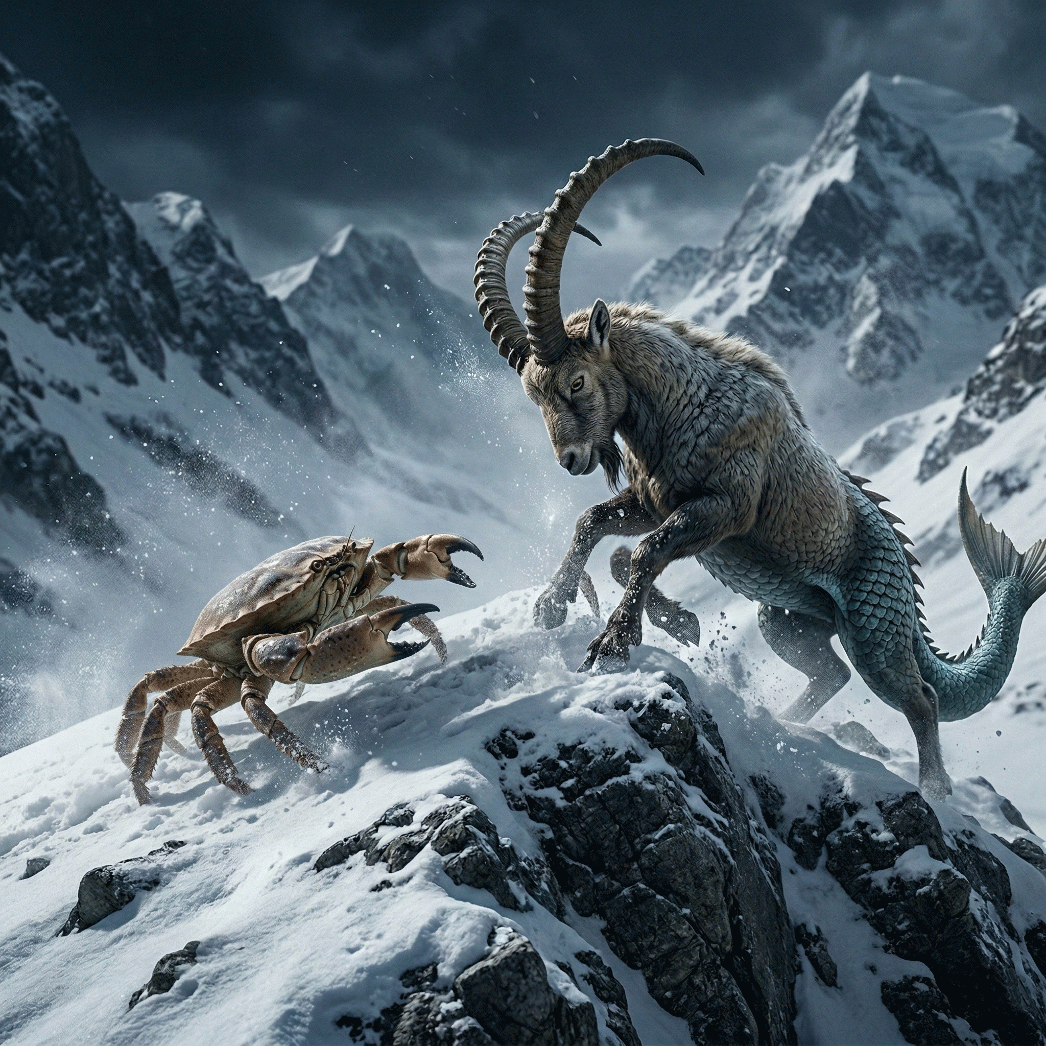 L'axe Cancer / Capricorne