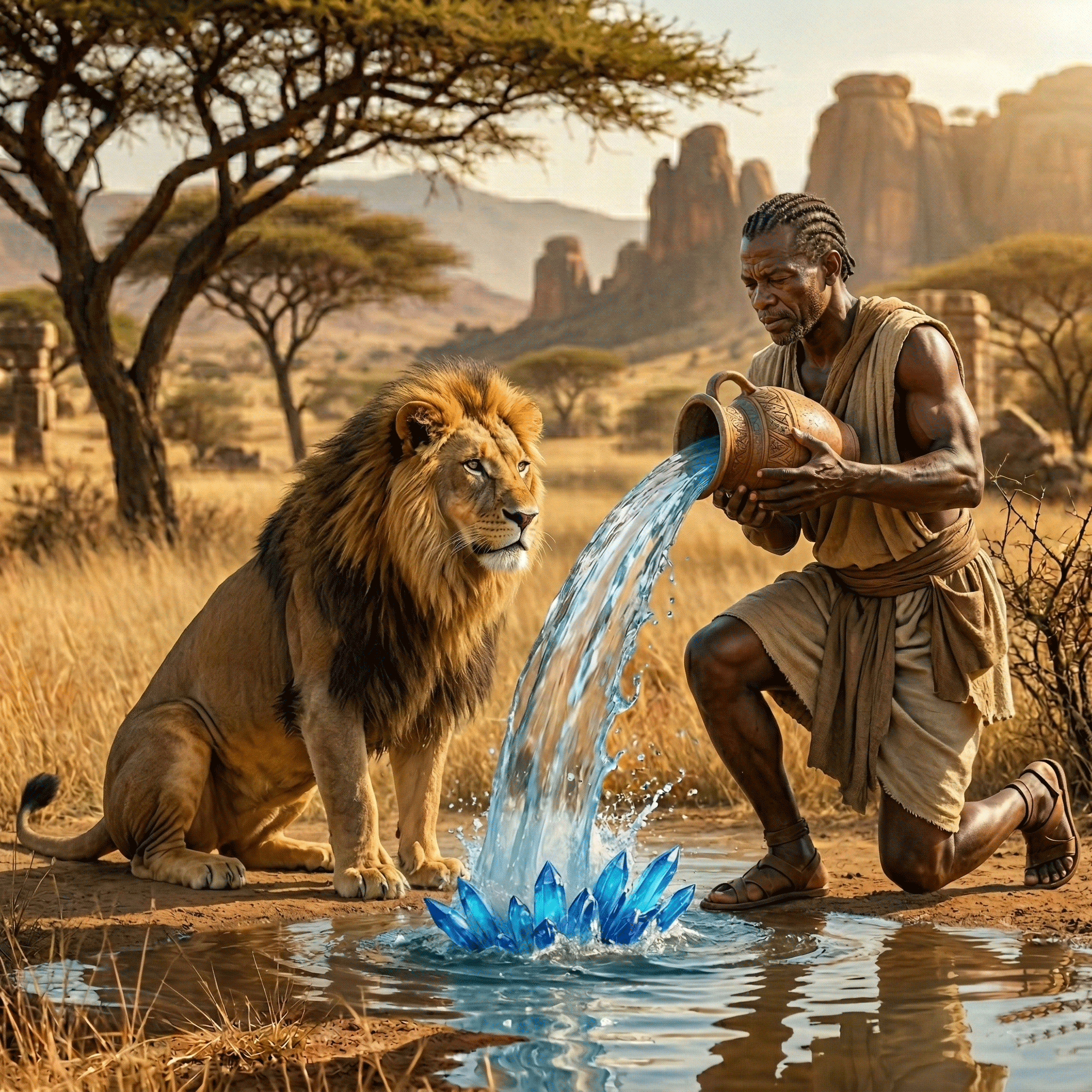 L'axe Lion / Verseau